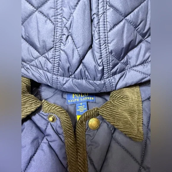 Ralph Lauren Kids Navy Quilted Puffer Jacket - Picture 3 of 7